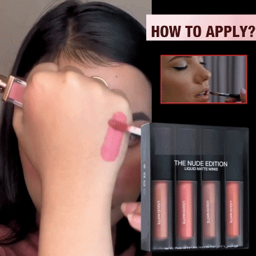 Nude Red Edition Different Liquid Nude Lipstick Shades Set of 4 (16ml) Roposo Clout