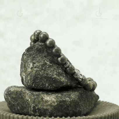 Pyrite Bracelet with Lucky Charm for Men & Women Roposo Clout