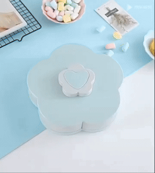 Dry Fruit Box - Flower Shape Kitchen Storage Organizer for Home Kitchen Roposo Clout