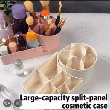360 Degree Rotating Cosmetic Desk Organizer Storage Display Case Roposo Clout