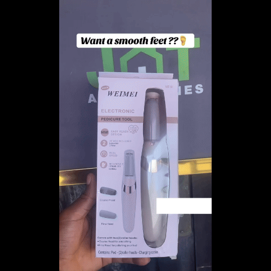 Dead Skin Remover Electronic Cordless Pedicure Callus Polishing Tool Roposo Clout