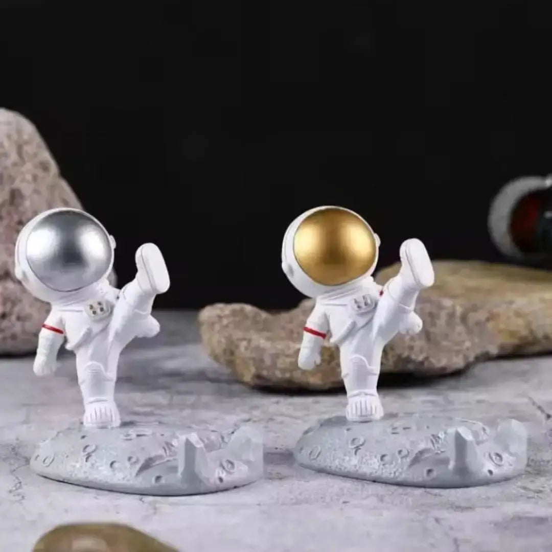 Mobile Stand Holder Nordic Style Astronauts