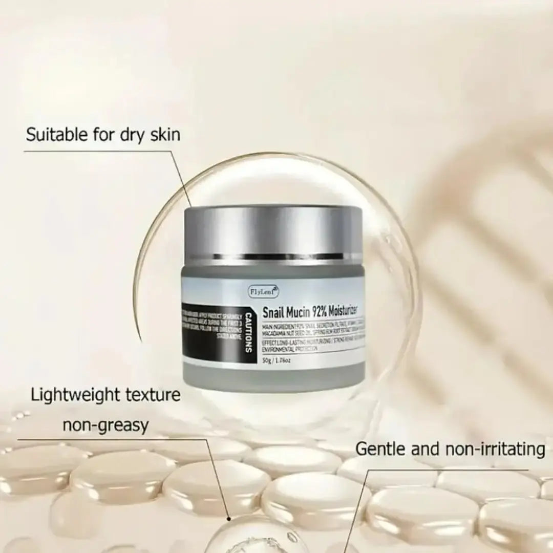 Vitamin C Serum Oil & Snail Mucin Cream 30ml Each Combo