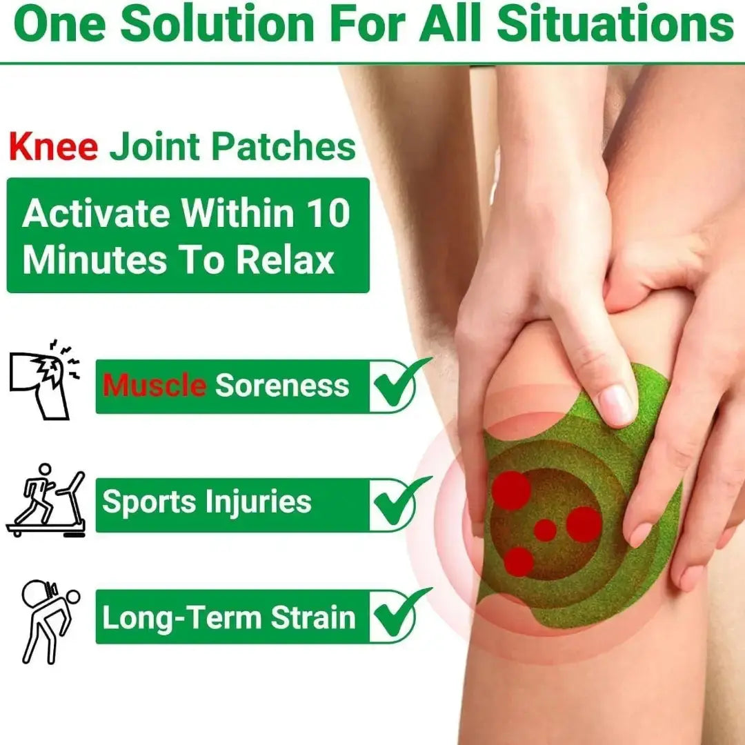 Pain Relief Patch, Knee Patches (Pack of 10/20/30)