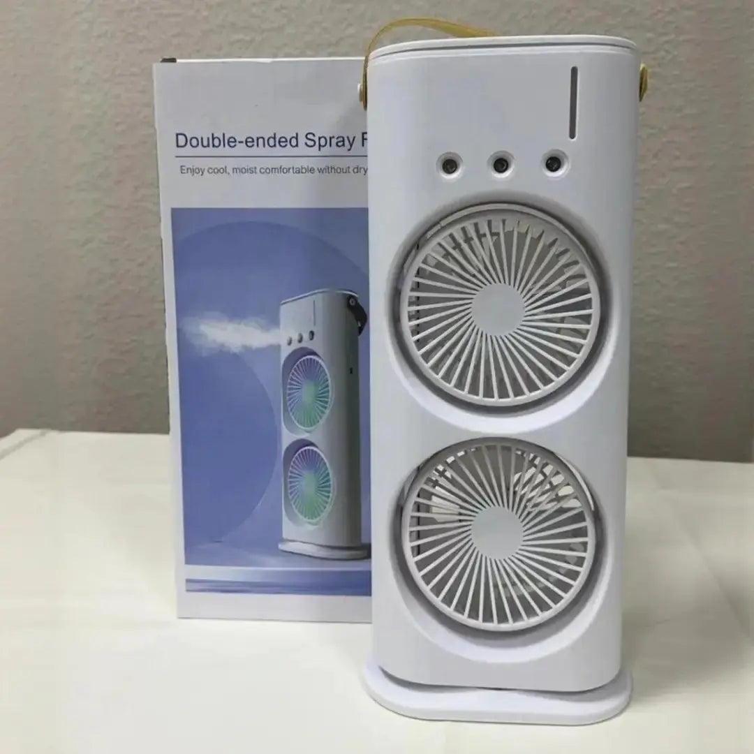 Air Cooler Fan | USB Spray Mist Table Fan | 3-Speed