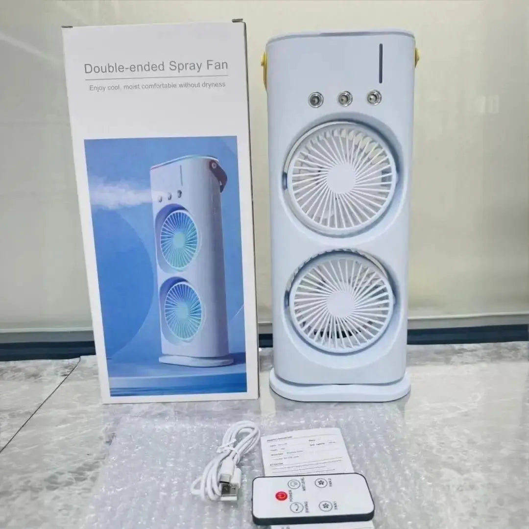 Air Cooler Fan | USB Spray Mist Table Fan | 3-Speed