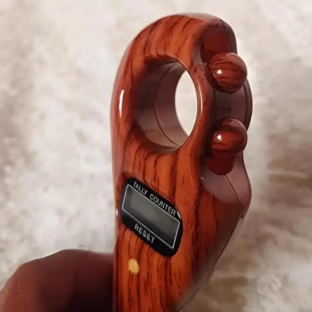 Jap Mala Counter – Manual Finger Rotating Digital Tally Counter