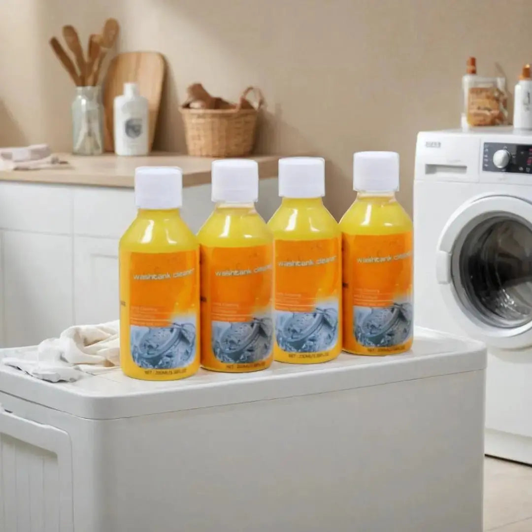 Washing Machine Cleaning Liquid 200ml (Pack of 4)