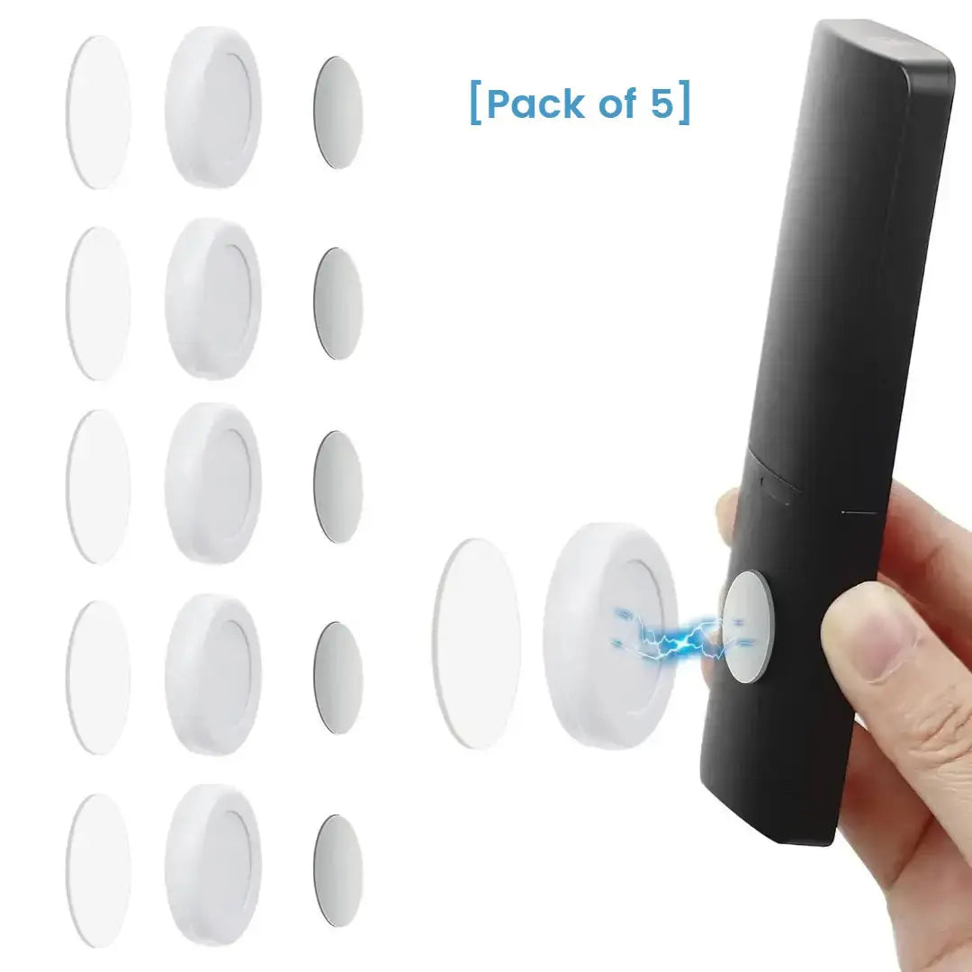 Remote Holder Magnetic Wall Mount Holder (Pack of 5)