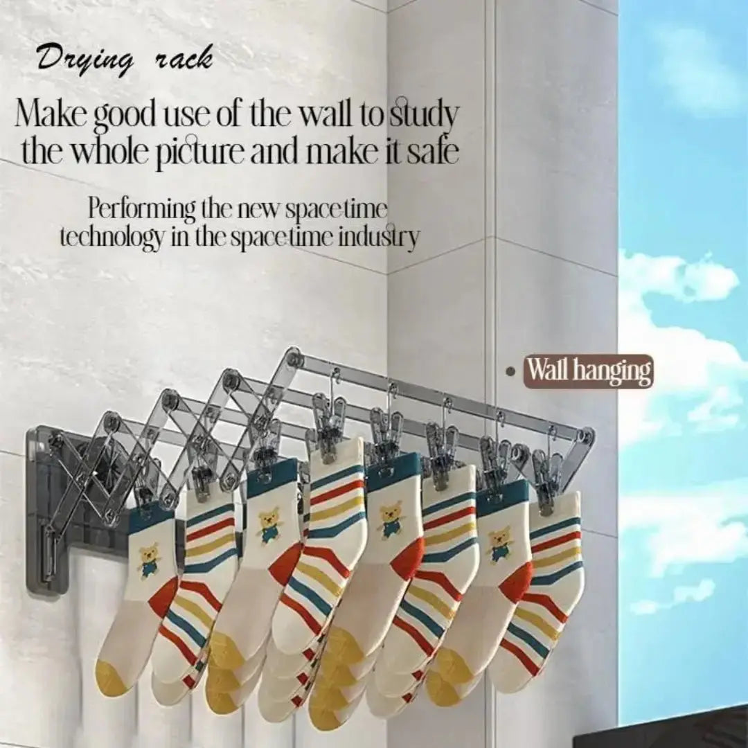 Cloth Drying Hanger Folding Drying Rack