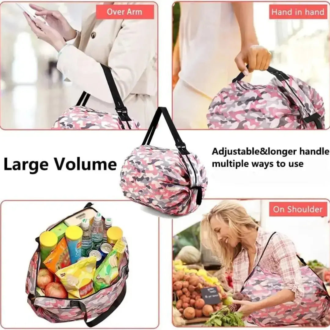 Shopping Bag Foldable – Lightweight & Space-Saving Tote Bag