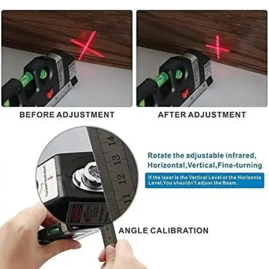 Measurement Tape Distance Meter 4-in-1 Level Tape