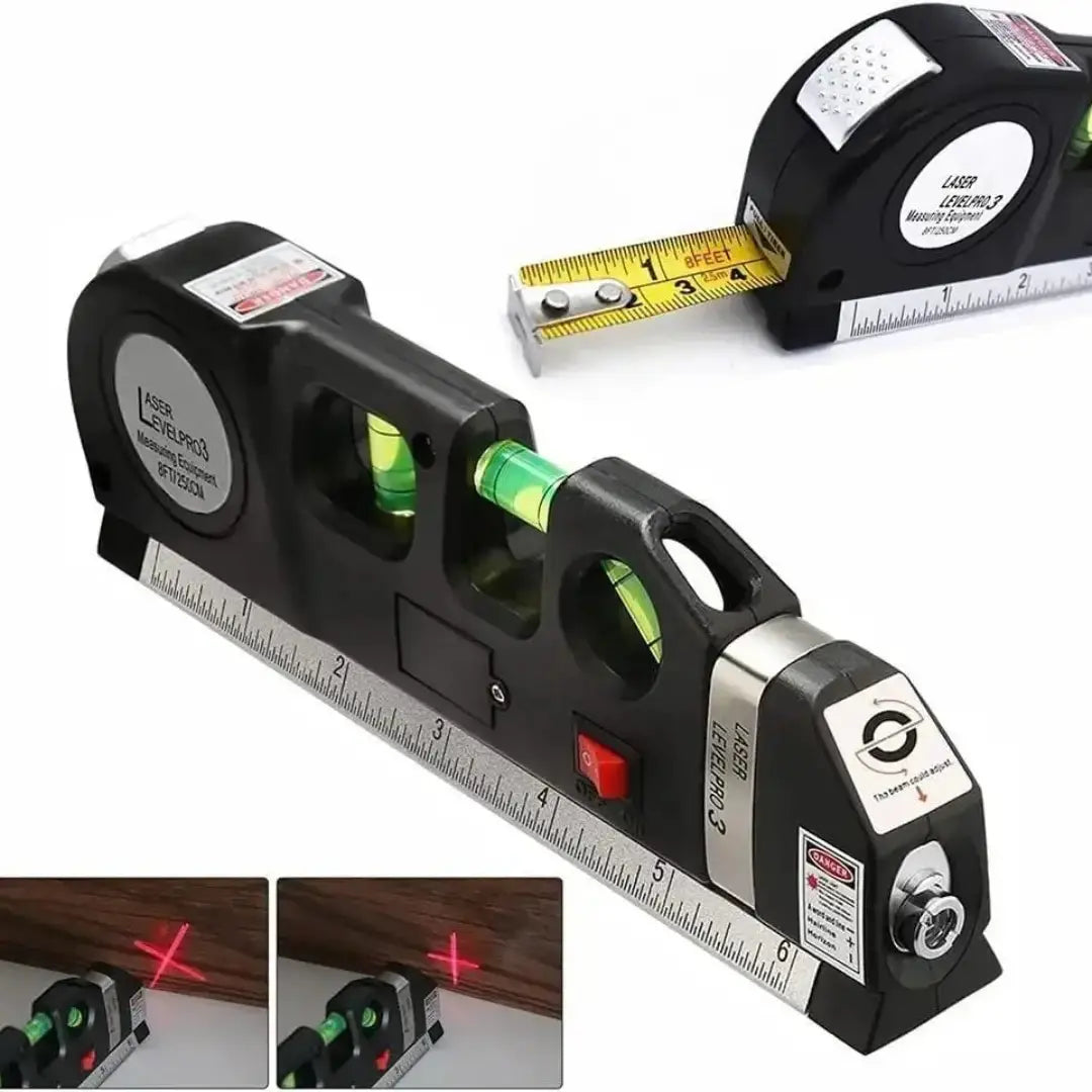 Measurement Tape Distance Meter 4-in-1 Level Tape