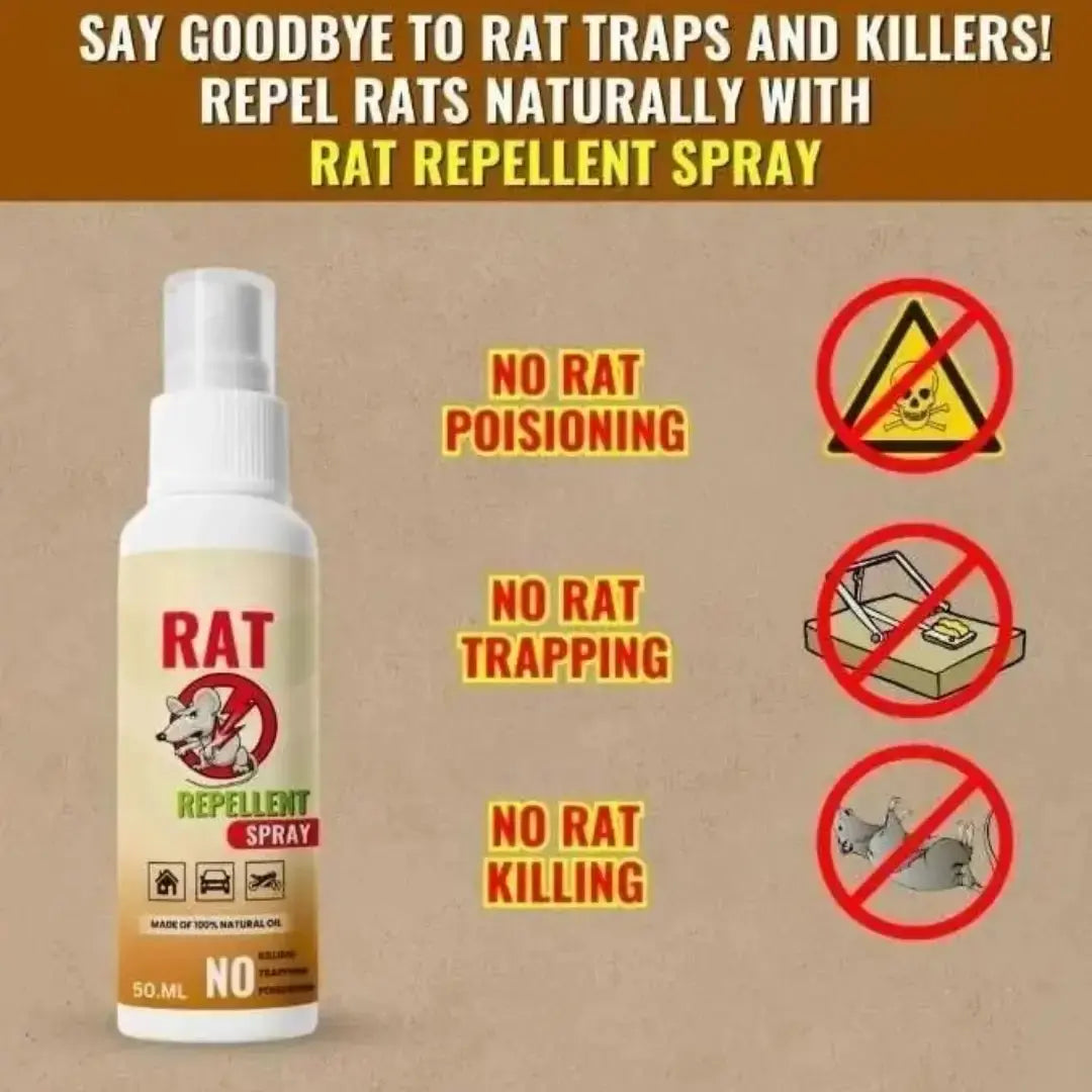 Rat Repellent Spray 50ml (Pack of 3)