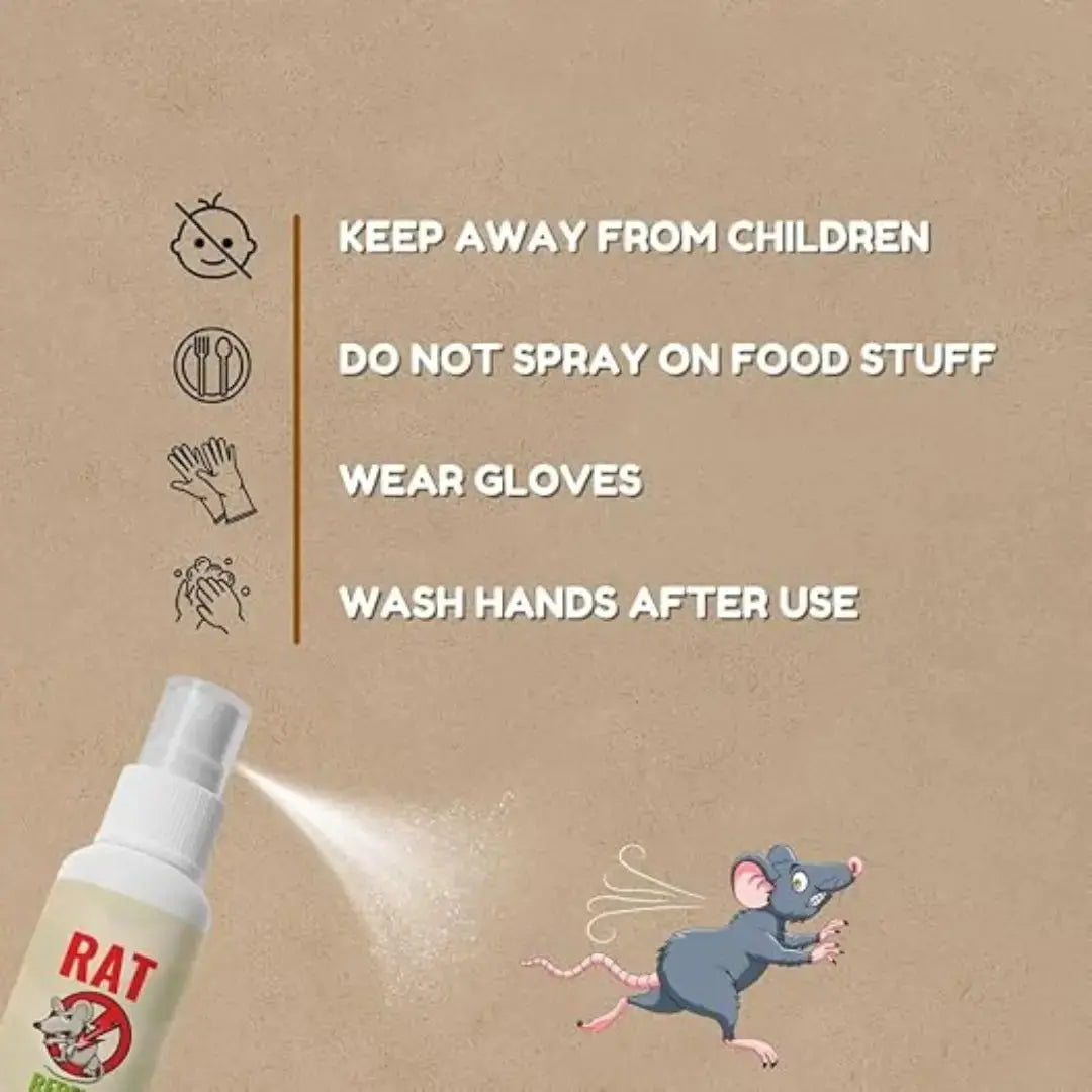 Rat Repellent Spray 50ml (Pack of 3)