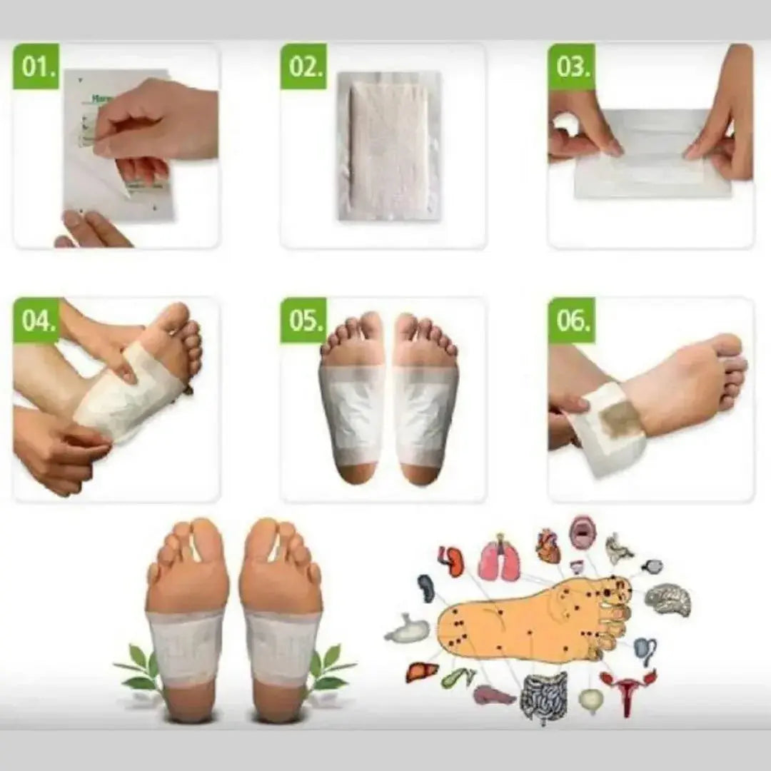 Detox Foot Patches (Set of 10)