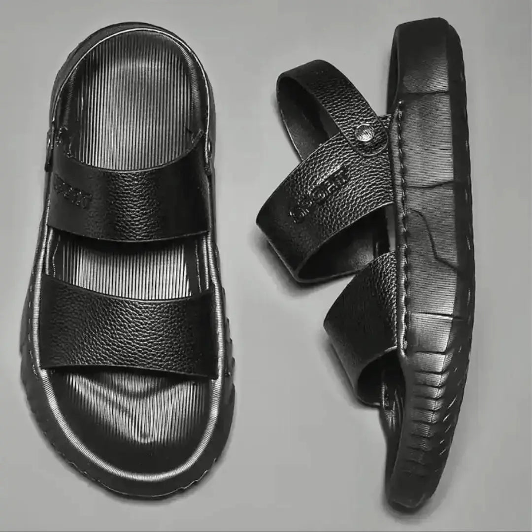 Sandals for Men Stylish Breathable Casual Black Sandal