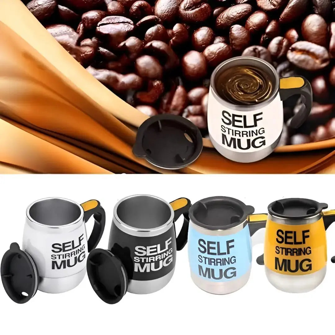 Self Stirring Mug – Automatic Mixing Coffee Mug