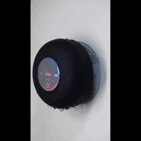Bluetooth Speaker Large Suction Cup Waterproof