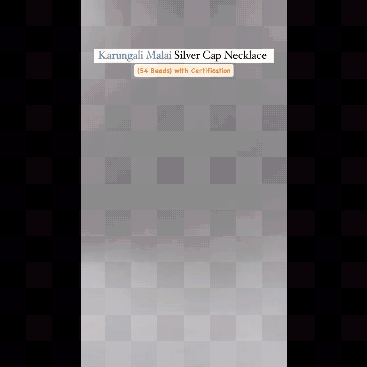 Karungali Mala – 100% Natural Ebony Wood Beads Roposo Clout