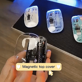 Wireless Mouse - Rechargeable Transparent Mouse