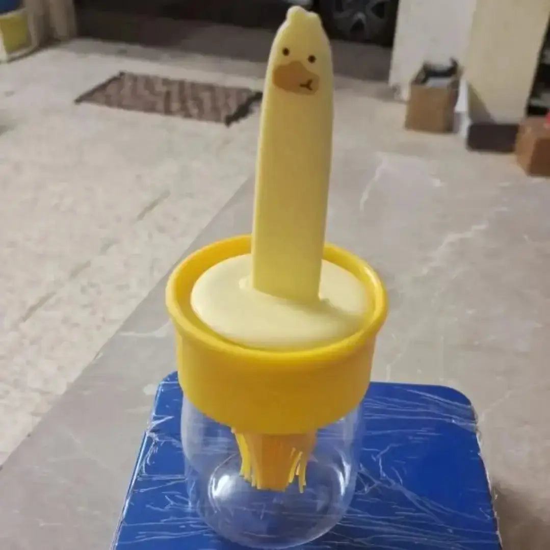 Silicone Brush and high Temperature Resistant Oil Dispenser Bottle Roposo Clout