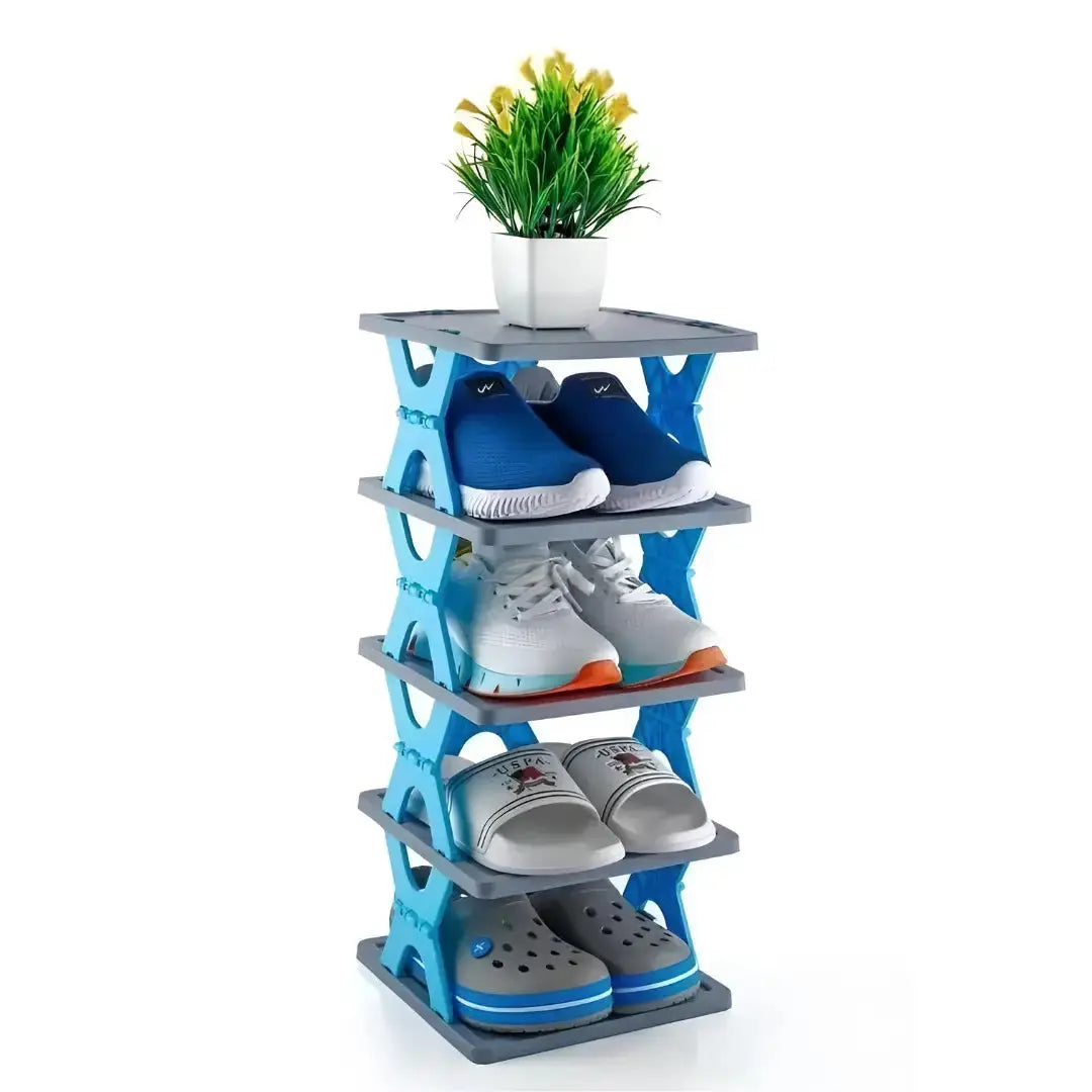 Corner Smart Foldable Shoes Shelf 4 Tier Shoe Rack Roposo Clout