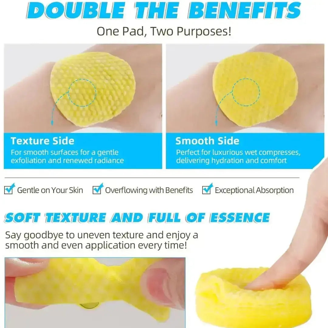 Turmeric Kojic Acid Cleansing Pads (Pack of 60 Pads)