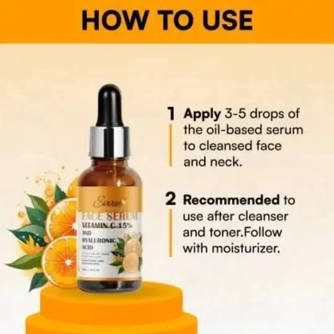 Face Serum Vitamin C Daily with Hyaluronic Acid & Multivitamin 30ml
