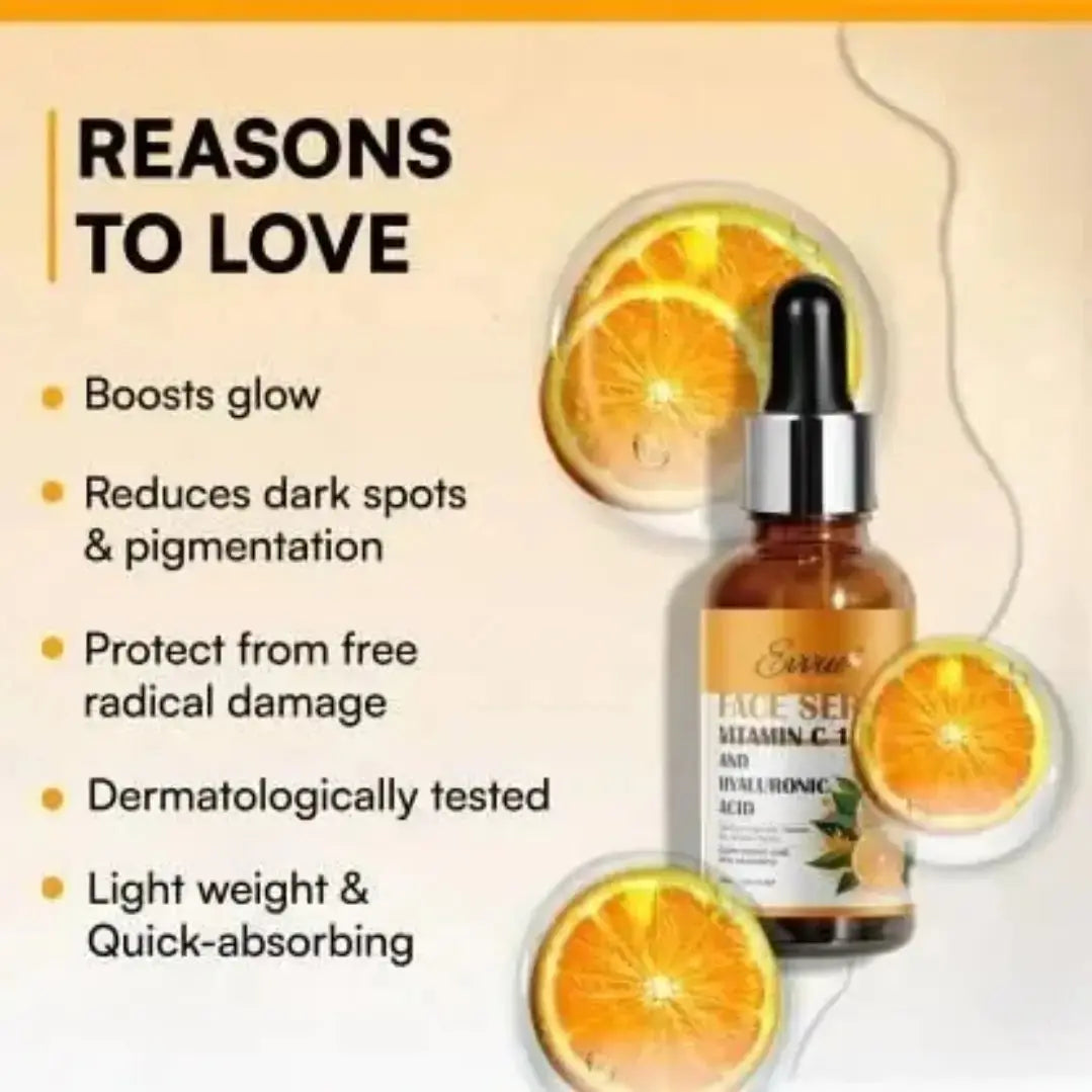 Face Serum Vitamin C Daily with Hyaluronic Acid & Multivitamin 30ml