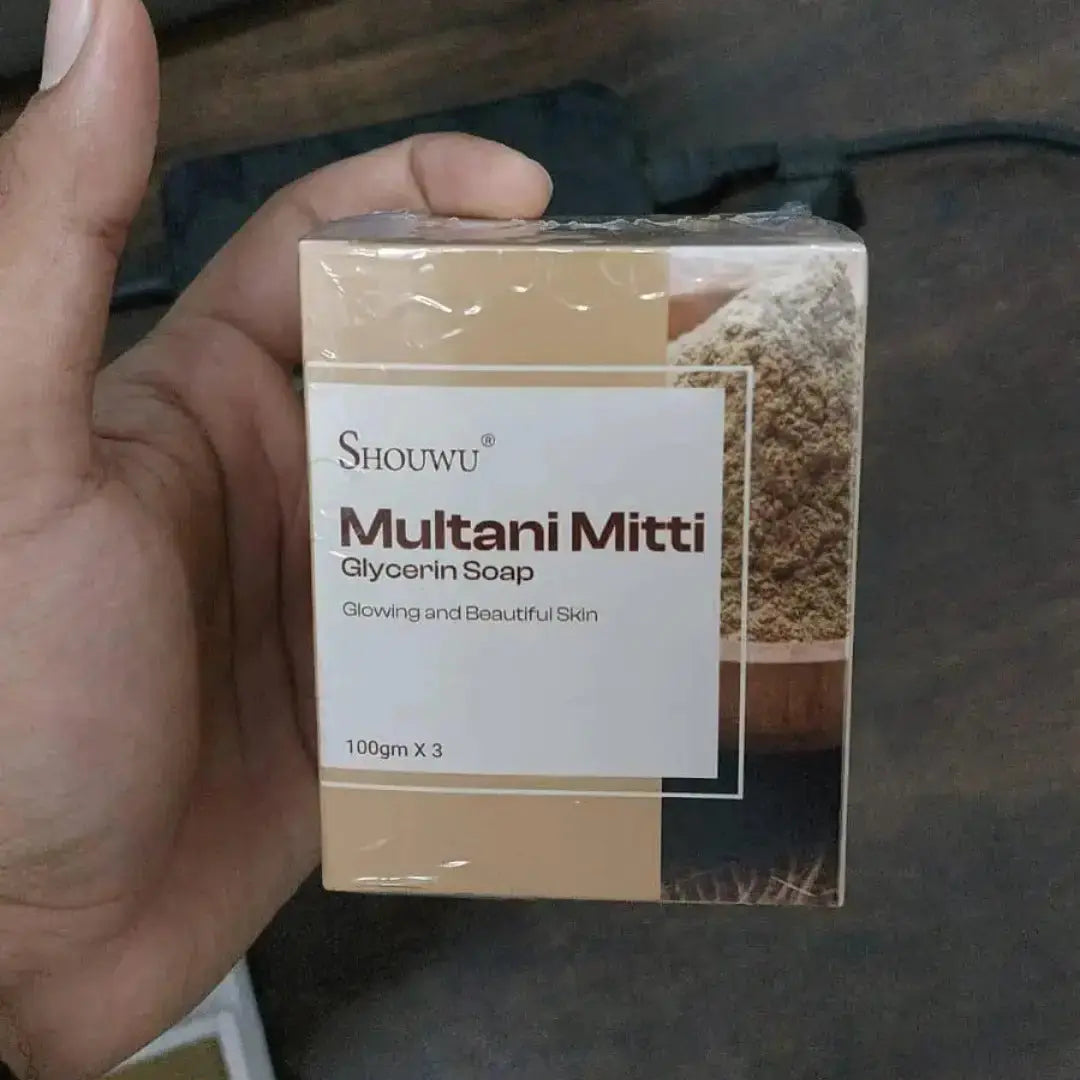 Shoumu Multani Mitti Soap Glycerin 100g