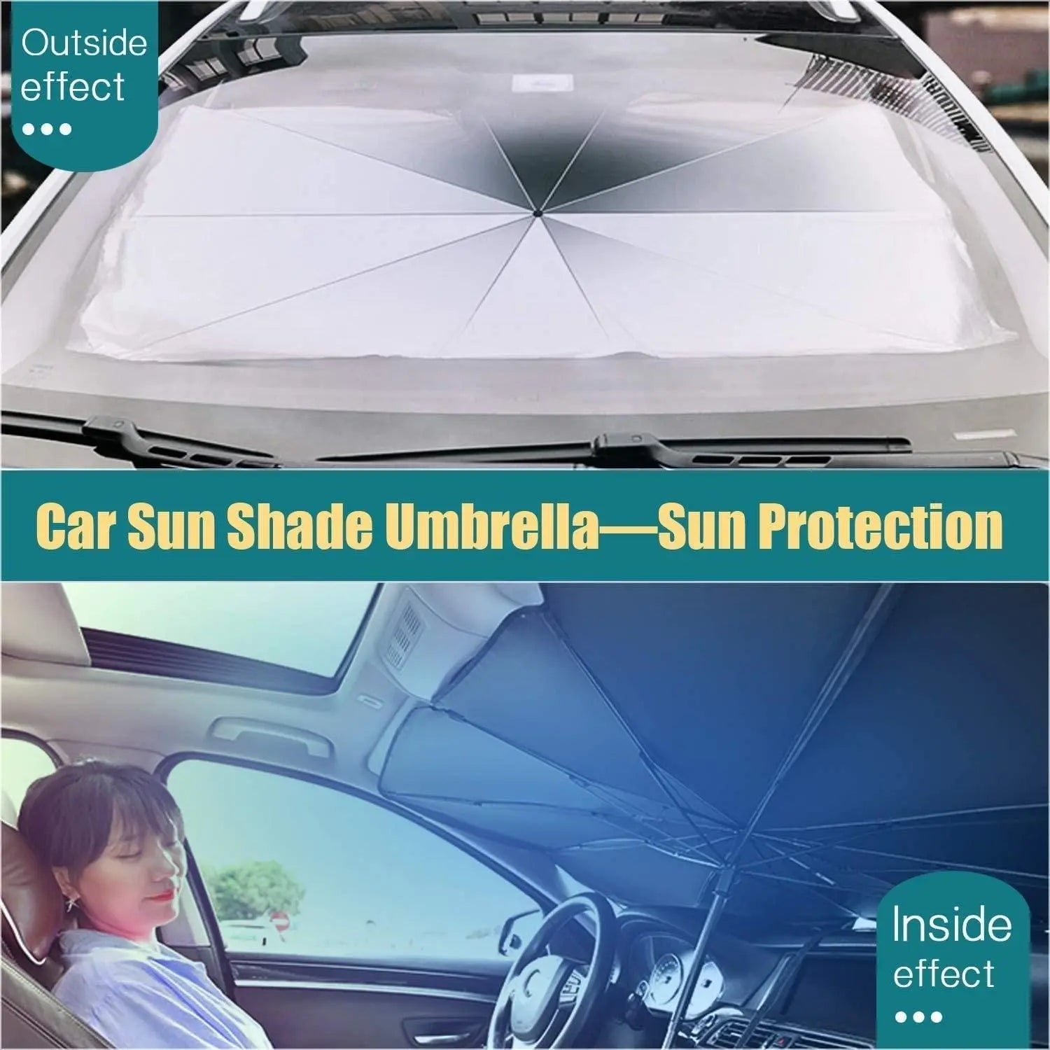 Car Sun Shade Cover Umbrella