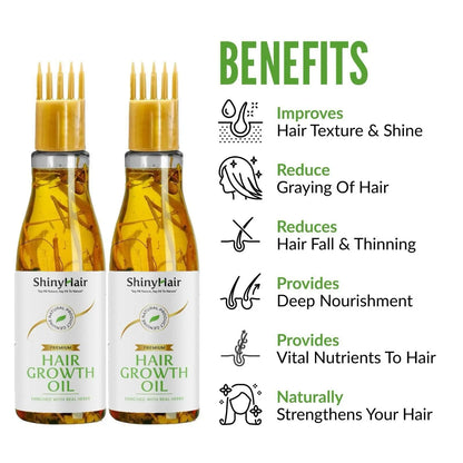 Hair Growth Oil - ShinyHair Oil (Pack of 2)