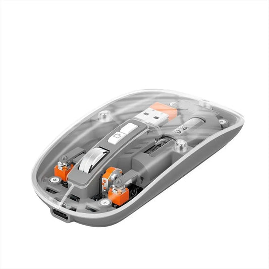 Wireless Mouse - Rechargeable Transparent Mouse