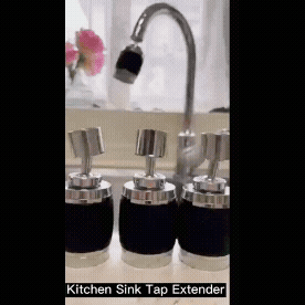 3 Modes Kitchen Sink Faucet's Water-Saving Spray Head