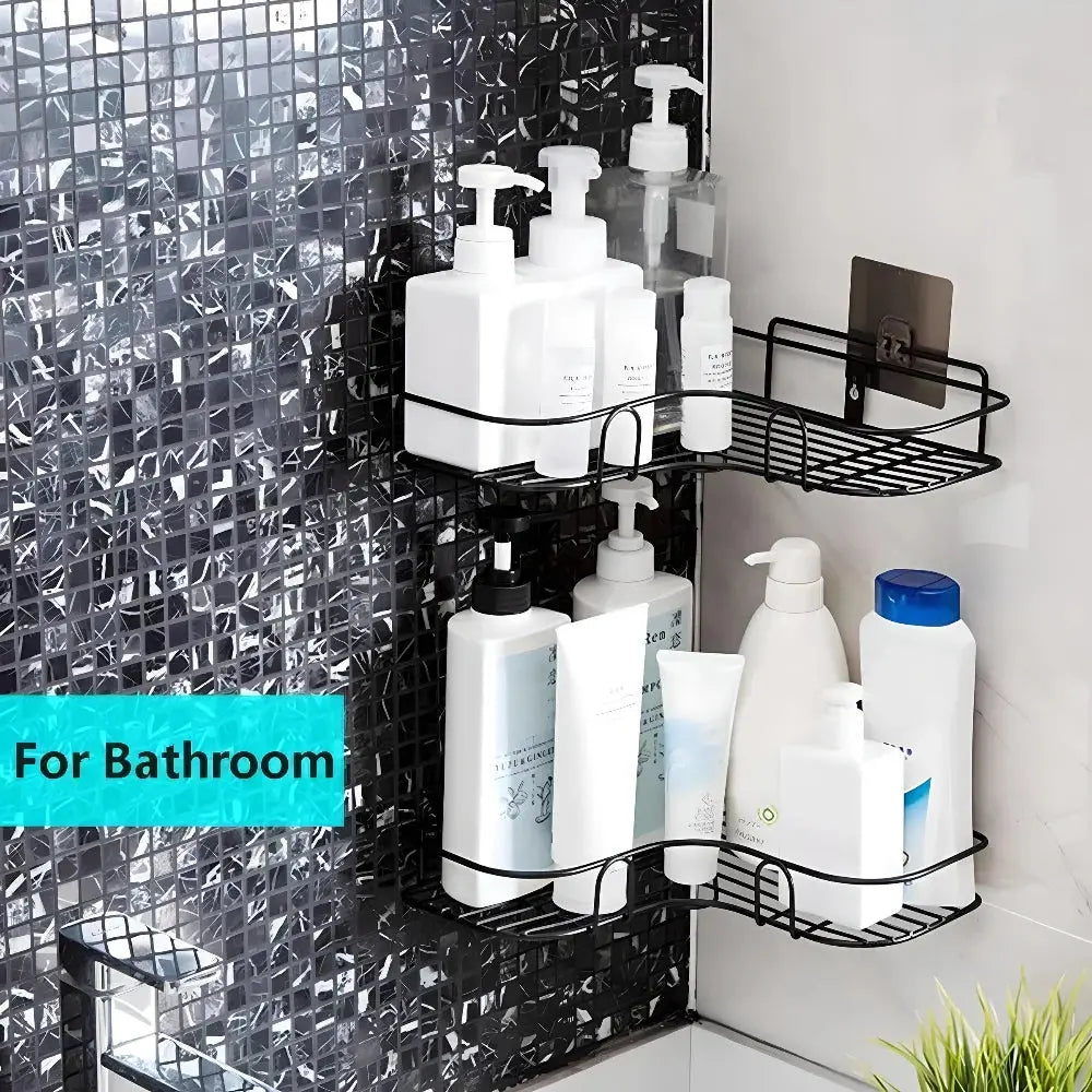 Bathroom Accessories Rack Storage Shelves