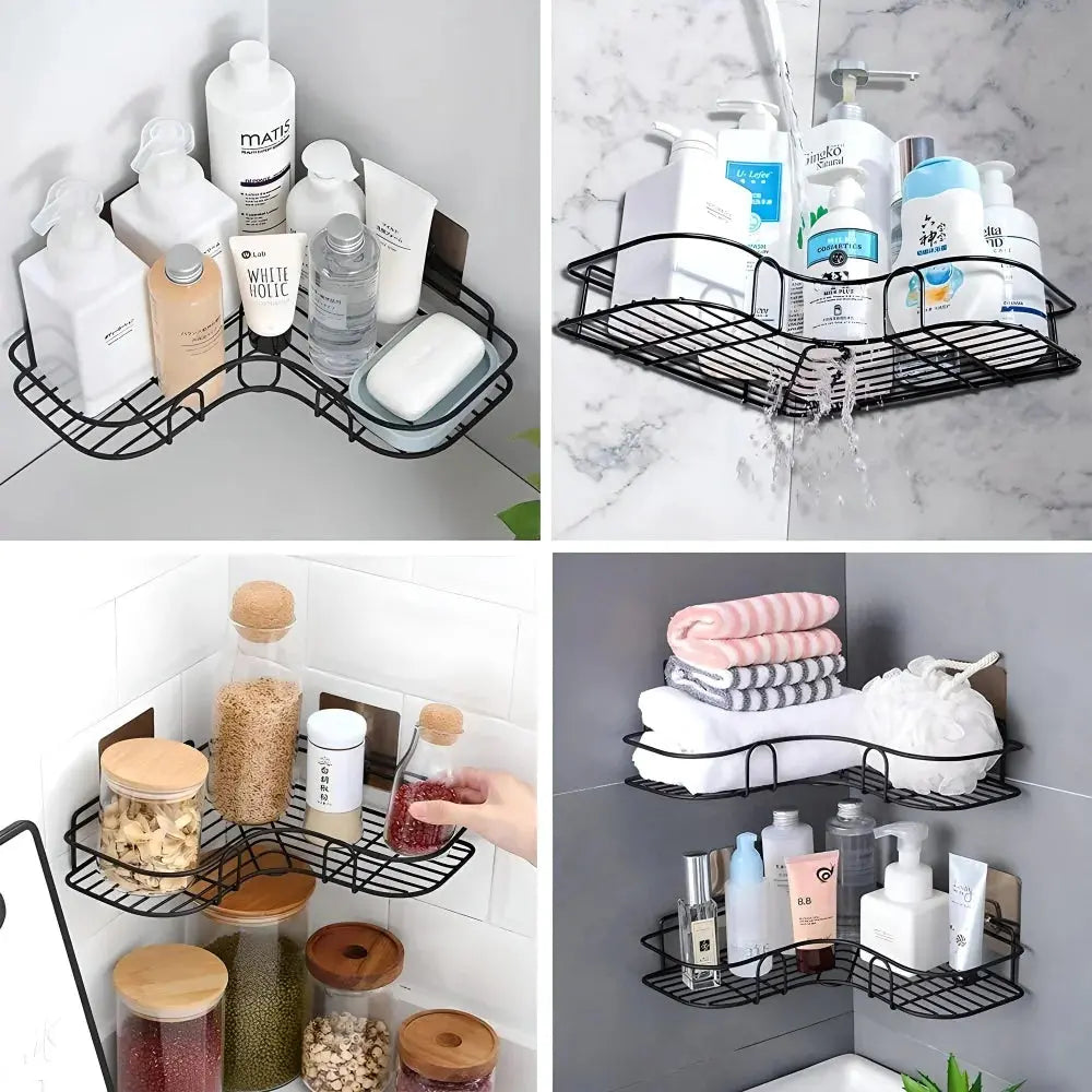 Bathroom Accessories Rack Storage Shelves