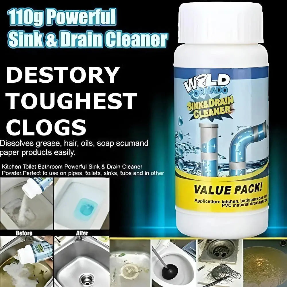 Toilet Drain Cleaner Powder