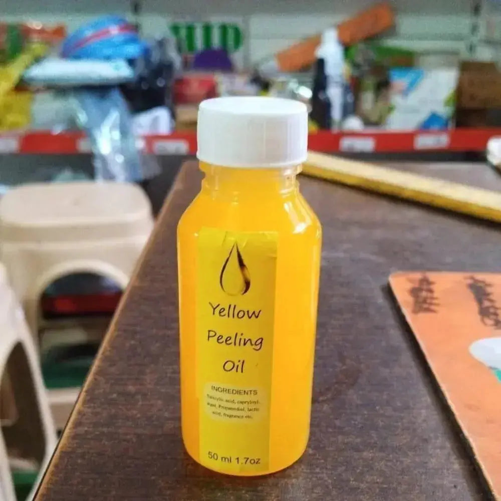 Yellow Peeling Oil for Dark Skin