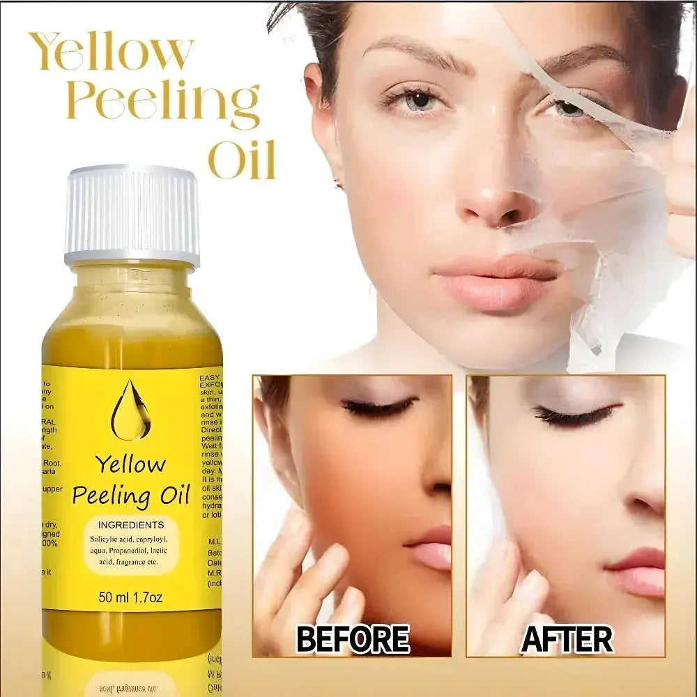 Yellow Peeling Oil for Dark Skin