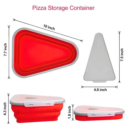  Pizza Slice Storage Container 