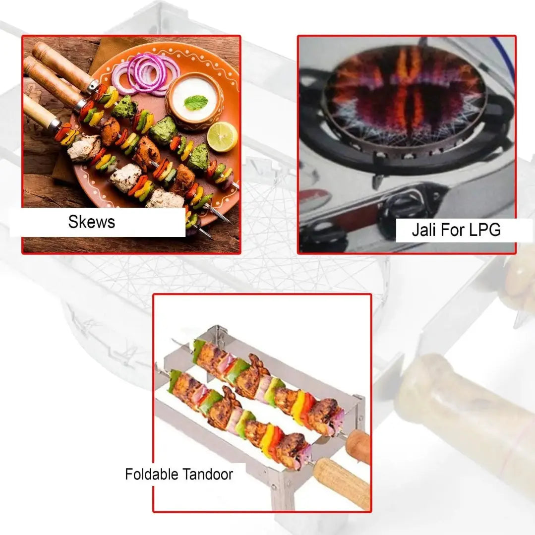 Barbeque Grill Set