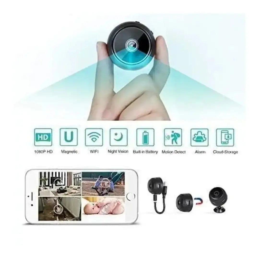 Wifi Camera - Mini Wireless WiFi ,Cameras with Indoor Video Recorder