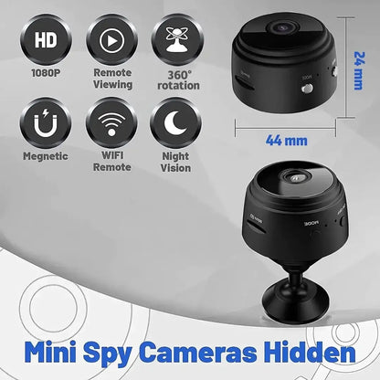 Wifi Camera - Mini Wireless WiFi ,Cameras with Indoor Video Recorder