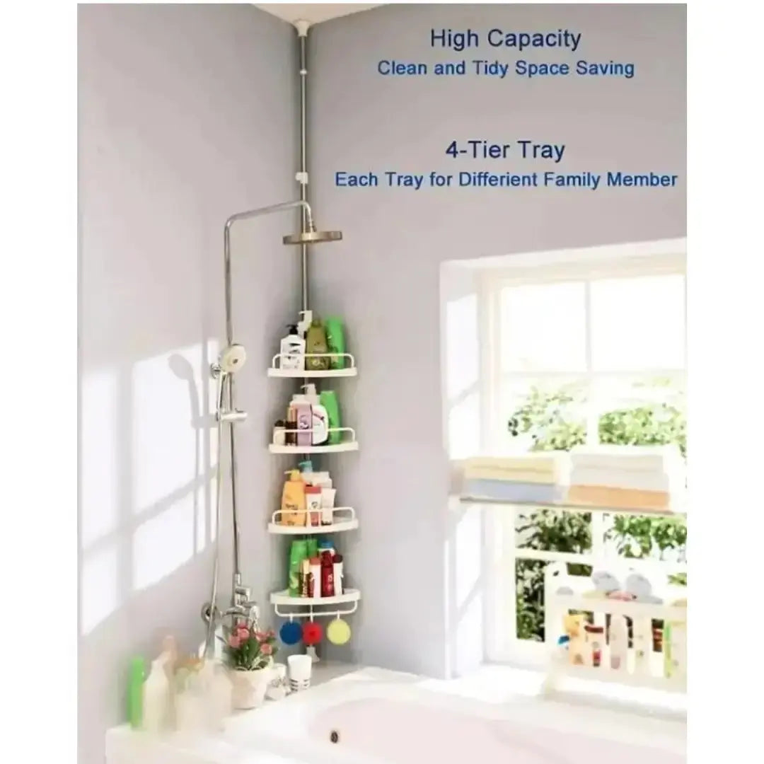 Bathroom Storage Racks - Stainless Steel Tripod Storage Rack/Shelf