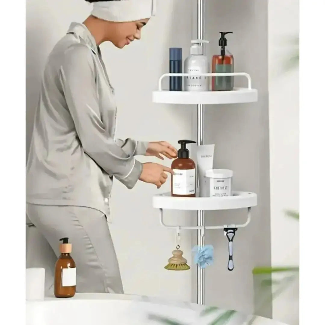 Bathroom Storage Racks - Stainless Steel Tripod Storage Rack/Shelf