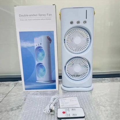 Air Cooler Fan | USB Spray Mist Table Fan | 3-Speed
