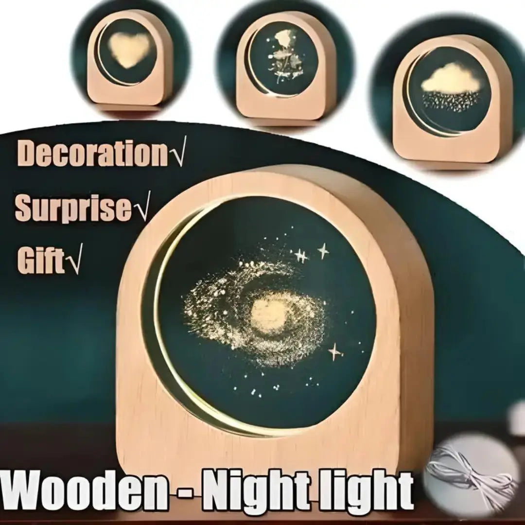 3d Crystal Ball Solar Based Desktop Decor Item