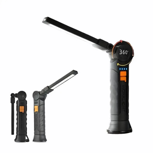 Rechargeable Light Magnetic LED COB Work Light USB