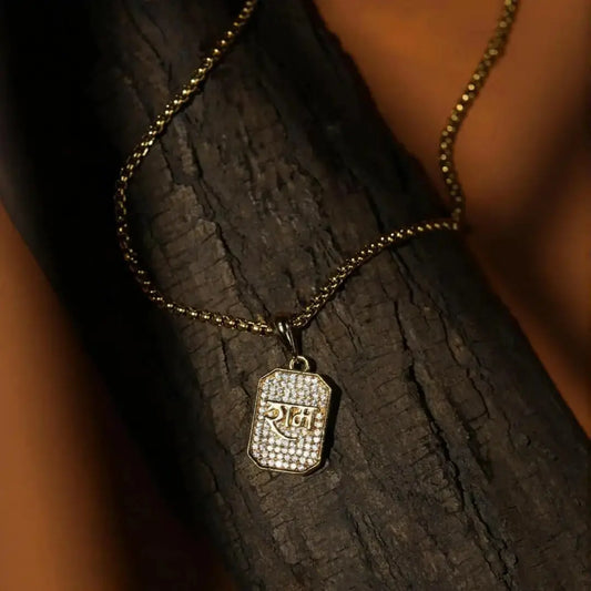 Chain with Pendant Ram Pendant Neck Chain for Men